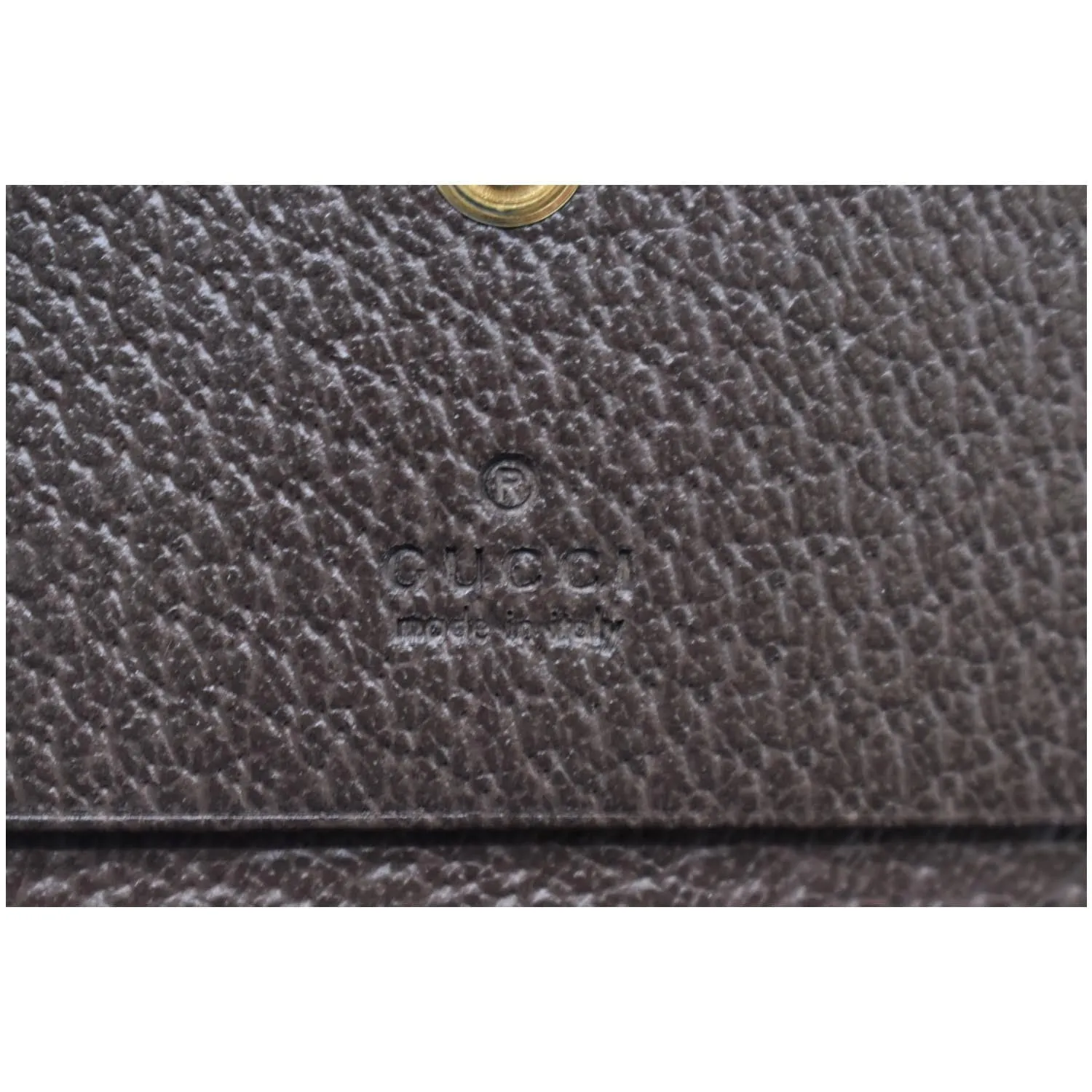 GUCCI Ophidia GG Card Case Wallet Beige