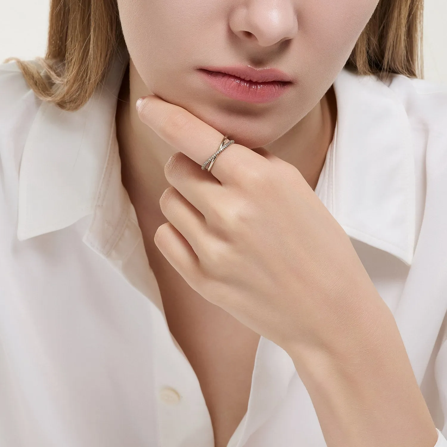 Sensuelle Gold Ring JDSRN4F154S